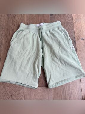 Reigning Champ Light Mint Green Athletic Drawstring Shorts
